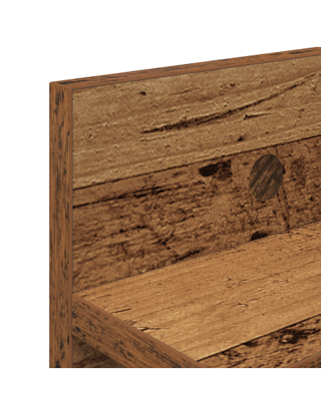 Appendiabiti a muro Legno vecchio 80 x 10.5 x 18 cm