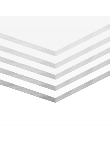 Fogli di Vetro Acrilico Trasparente 40 x 60 cm Acrilico