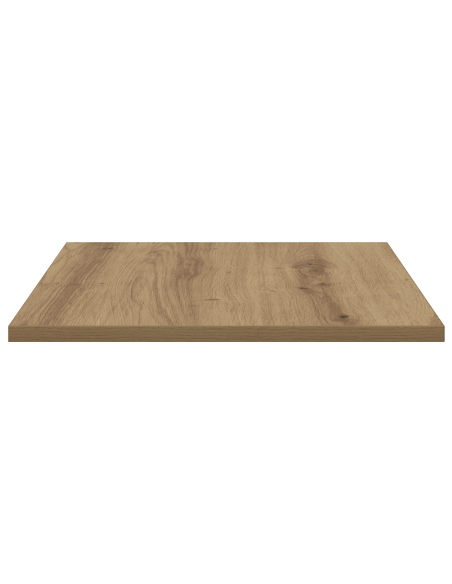 Mensole per Libri, Set di 4, Rovere Artisan, 40x40x1.5 cm, Legno Ingegnerizzato