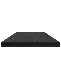 Scaffale 4 pcs Nero 60 x 20 x 1,5 cm Legno multistrato