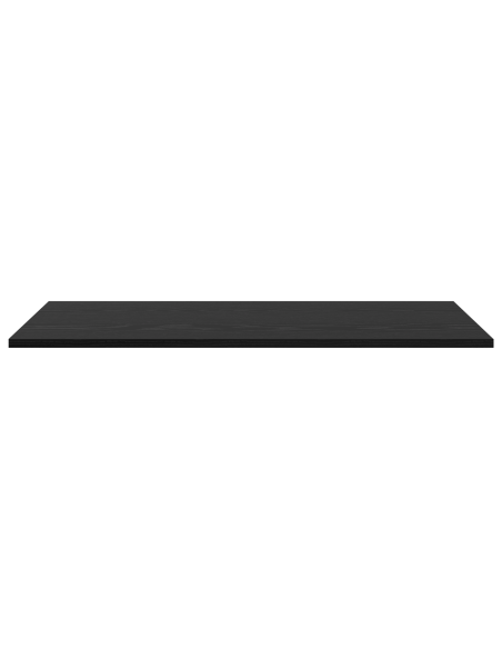 Piano per Libreria 4 pcs Nero 100 x 40 x 1.5cm Truciolare