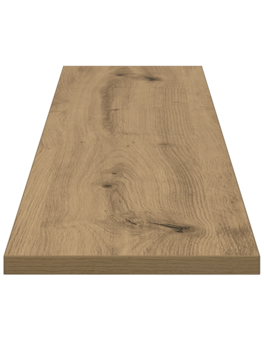 Scaffale 4 pcs Marrone 100 x 20 x 1,5 cm Legno multistrato