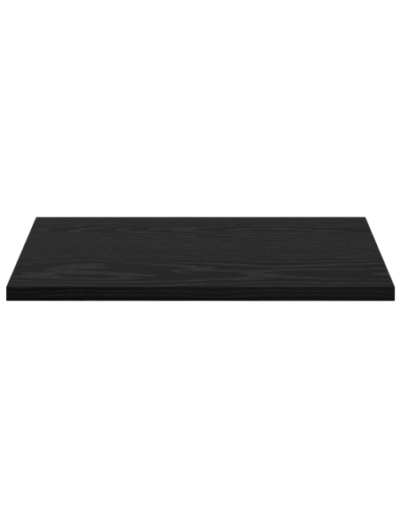 Tavole per Scaffali , 4 Pezzi, Nero Rovere, 40x30x1.5 cm, Fatto in Legno Ingegnerizzato