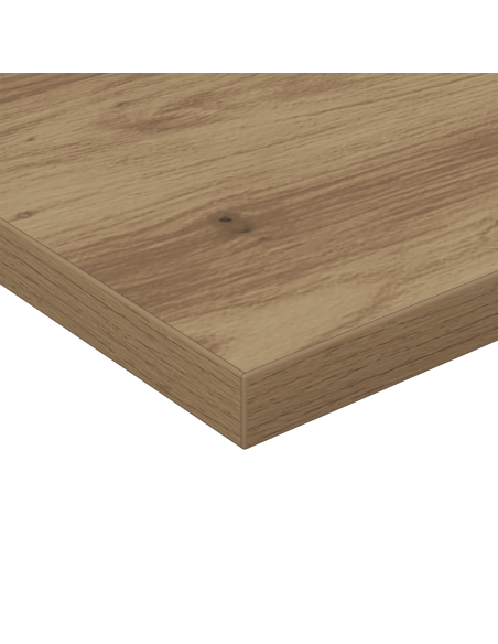 Mensole per Libri, Set di 4, Rovere Artisan, 40x40x1.5 cm, Legno Ingegnerizzato