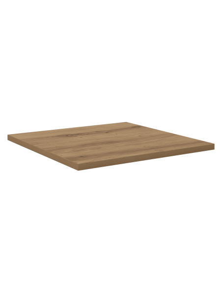 Mensole per Libri, Set di 4, Rovere Artisan, 40x40x1.5 cm, Legno Ingegnerizzato