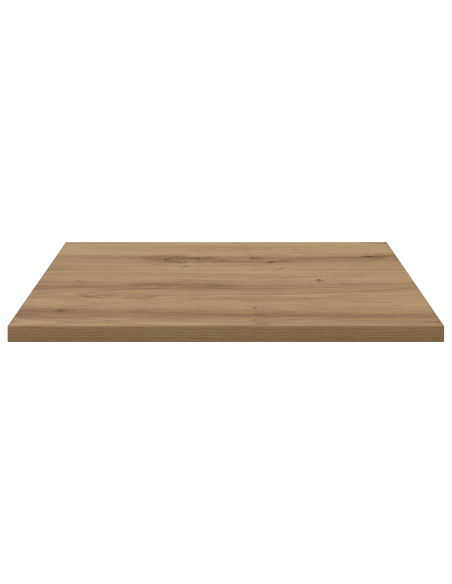 Mensole per Libri, Set di 4, Rovere Artisan, 40x40x1.5 cm, Legno Ingegnerizzato