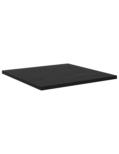 Scaffale 4 pcs Nero 40 x 40 x 1,5 cm Legno multistrato