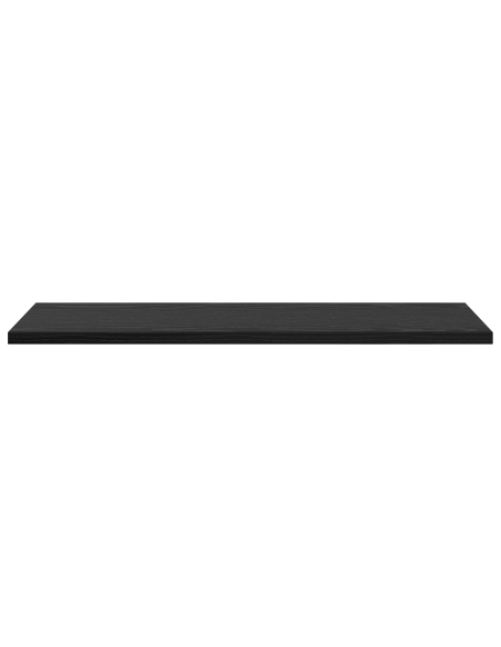 Mensole in rovere nero - Set di 4, misure 60x20x1,5 cm, fatte in legno ingegnerizzato resistente.