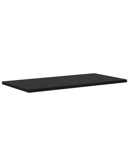 Pannelli Scaffale - Pacco da 4 in Rovere Nero, 60x30x1.5 cm, fatti in legno ingegnerizzato