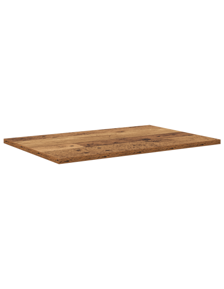 Piano per Libreria 4 pcs Marrone 100 x 40 x 1.5cm Truciolare