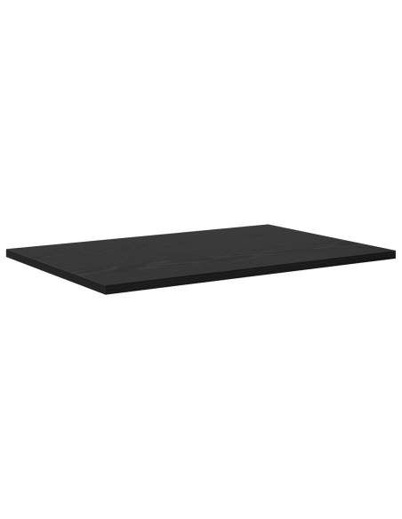 Piano per Libreria 4 pcs Nero 100 x 40 x 1.5cm Truciolare