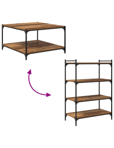 Scaffale 4 pcs Marrone 80 x 40 x 1,5 cm Legno multistrato 2