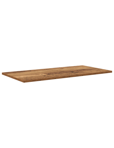 Piano per Libreria 4 pcs Marrone 100 x 40 x 1.5cm Truciolare