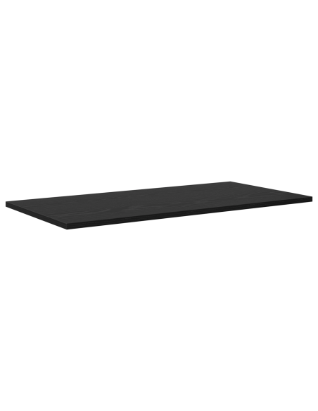 Piano per Libreria 4 pcs Nero 100 x 40 x 1.5cm Truciolare