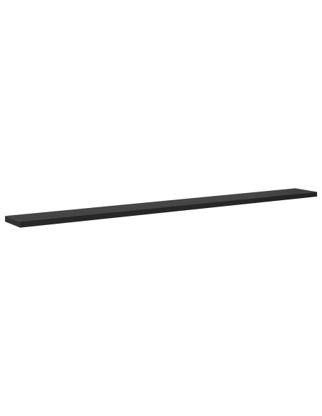Piano per Libreria 4 pcs Nero 100 x 40 x 1.5cm Truciolare