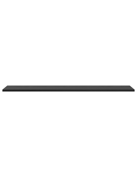 Piano per Libreria 4 pcs Nero 100 x 40 x 1.5cm Truciolare
