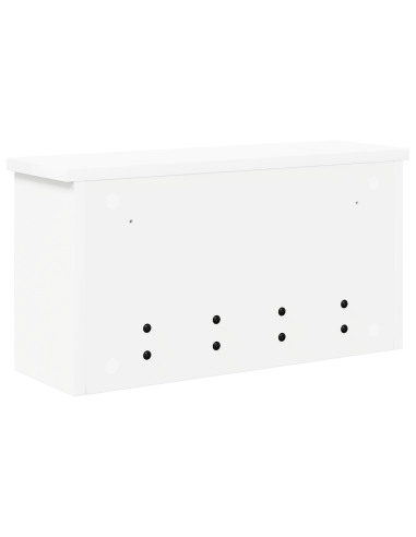 Appendiabiti a muro Bianco 50 x 16 x 26 cm Legno multistrato