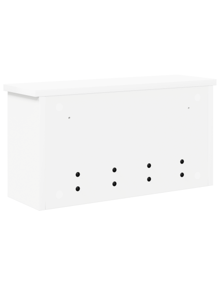 Appendiabiti a muro Bianco 50 x 16 x 26 cm Legno multistrato