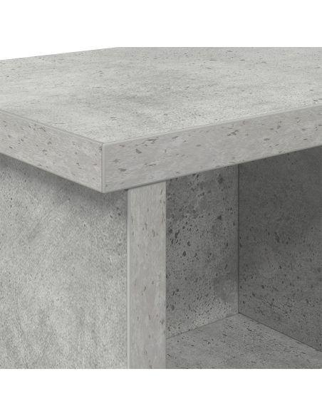 Appendiabiti a muro Grigio cemento 50 x 16 x 26 cm