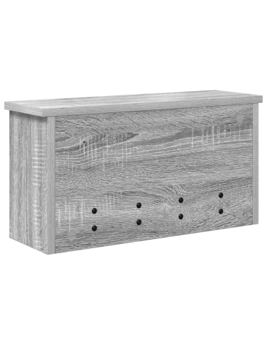 Appendiabiti a muro Grigio sonoma 50 x 16 x 26 cm