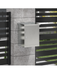 Cassetta per pacchi con archiviazione Argento 47,5 x 38 x 59 cm