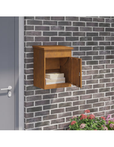 Cassetta per pacchi con archiviazione Ruggine 47.5 x 38 x 59 cm