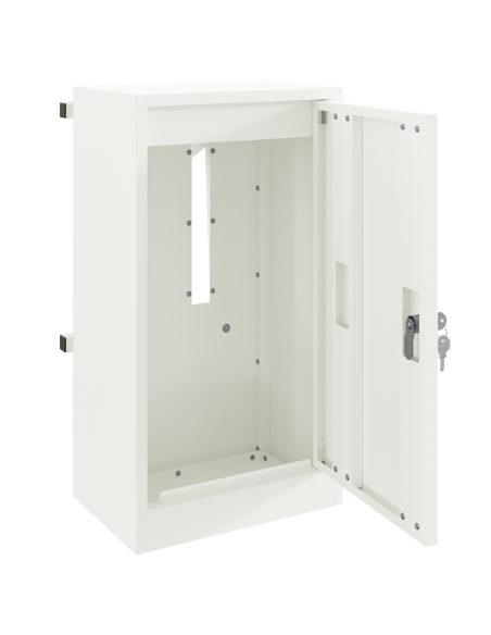 cassetta postalepastkastei Bianco 30 x 23 x 55 cm Acciaio