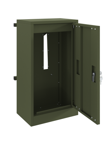 cassetta postalepastkastei Oliver verde 30 x 20 x 55 cm Acciaio