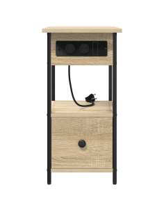 Armadio da Notte con cassetto Rovere Sonoma 60 x 30 x 61 cm