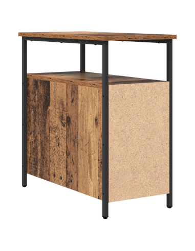 Armadio da Notte con cassetto Legno vecchio 30 x 60 x 60 cm