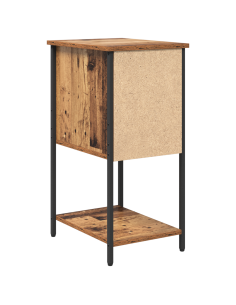 Armadio da Notte con cassetto Legno vecchio 32 x 42 x 70 cm