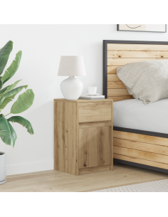 Armadio da Letto LED rovere artigianale 38 x 34 x 61 cm