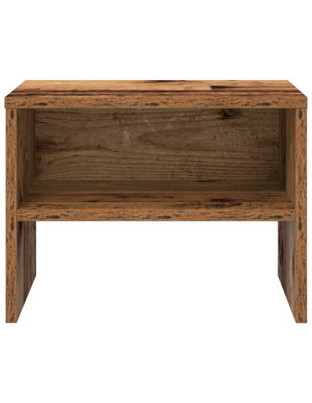 Armadio da Notte 2 pcs Legno vecchio 40 x 40 x 30 cm