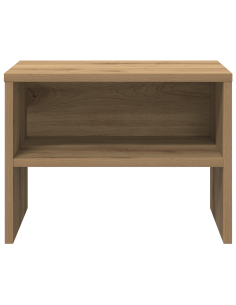 Armadio da Notte 2 pcs rovere artigianale 40 x 40 x 30 cm