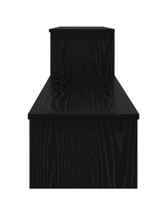 Set mobile TV Rovere Nero 180 x 30 x 43 cm Legno multistrato