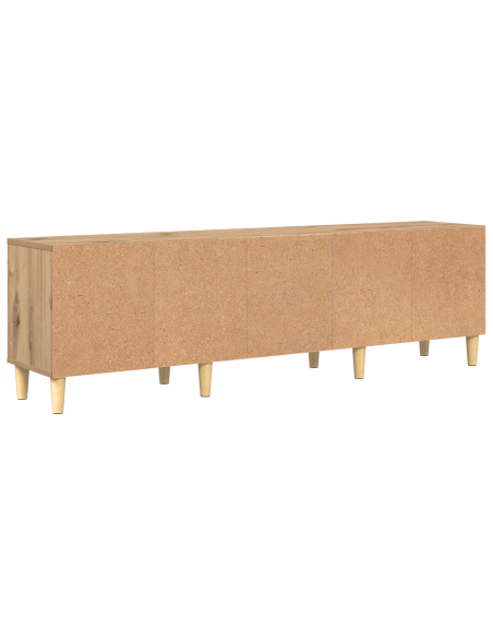 Mobile TV rovere artigianale 150 x 30 x 45 cm Legno multistrato