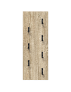 Appendiabiti a muro Rovere Sonoma 30 x 1,5 x 80 cm