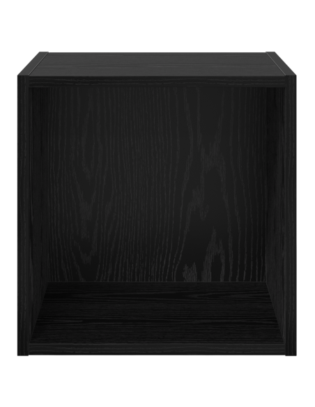 Armadietto a muro Rovere Nero 37 x 37 x 37 cm Legno multistrato