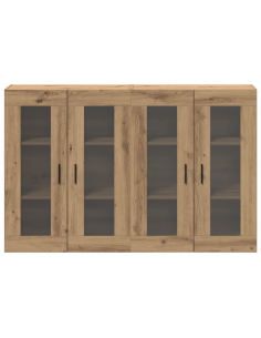 Armadi da Muro 2 pcs rovere artigianale 69,5 x 34 x 90 cm