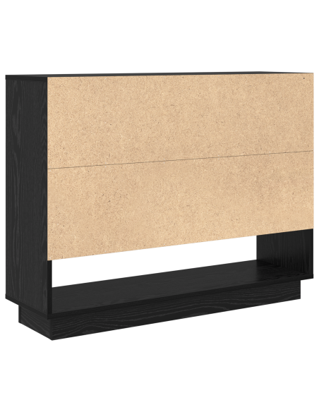 Credenza Rovere nero 97 x 29 x 75 cm Legno multistrato