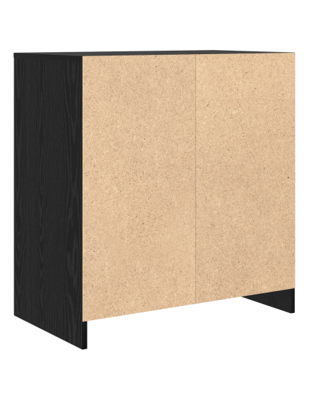 Credenza Rovere nero 70 x 41 x 75 cm Legno multistrato