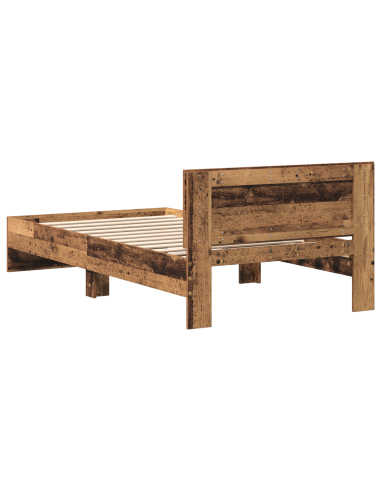 Struttura del letto Legno vecchio 203 x 104 x 70 cm