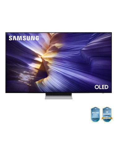 Samsung OLED AI TV 48" QE48S90FAEXZT 4K, Processore NQ4 AI Gen3, 4K AI Upscaling Pro, Schermo antiriflesso, OLED HDR, Dolby Atmo