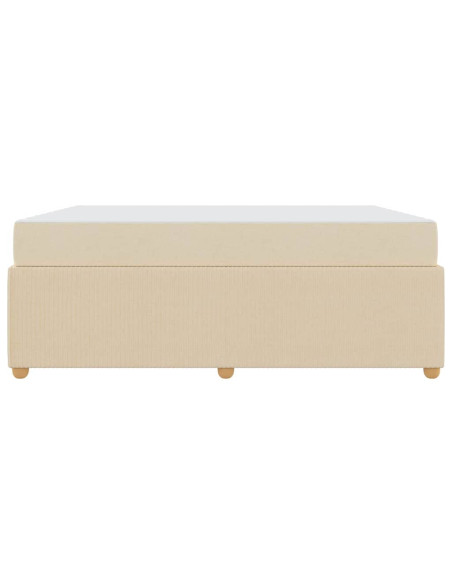Struttura del letto Altro Crema 180 x 200 cm Tessuto
