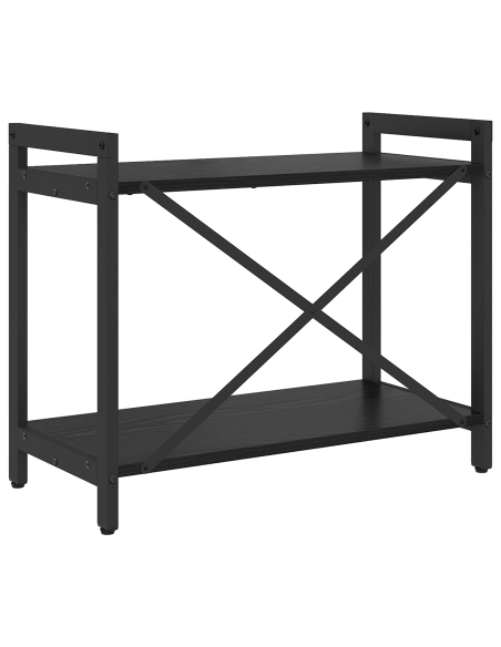 Libreria Rovere nero 60 x 30 x 48.5 cm Legno multistrato