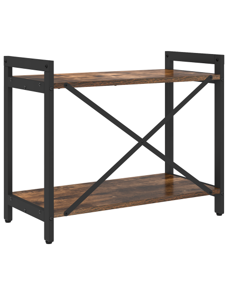 Libreria Rovere fumo 60 x 30 x 48.5 cm Legno multistrato
