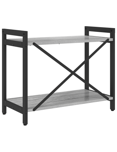 Libreria Grigio sonoma 60 x 30 x 50 cm Legno multistrato