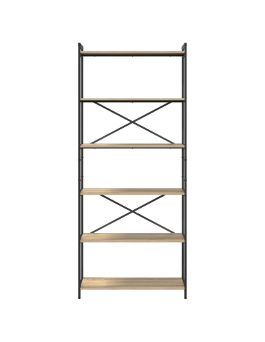 Libreria Rovere Sonoma 40 x 30 x 85 cm Legno multistrato