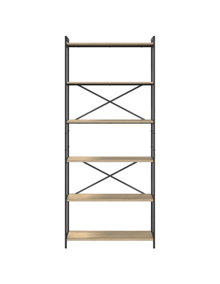 Libreria rovere sonoma 80 x 30 x 188 cm Legno multistrato