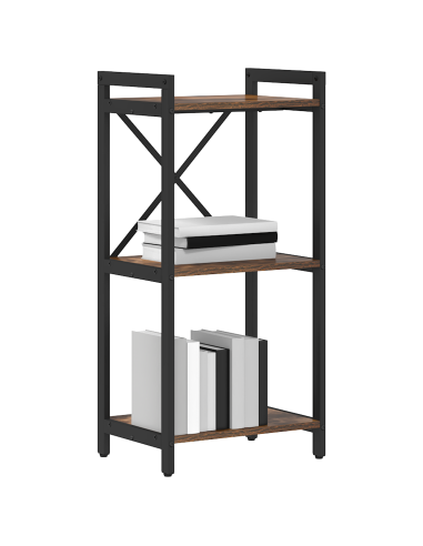 Libreria Rovere fumé 40 x 30 x 85 cm Legno multistrato